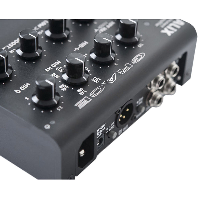 Grace Design ALiX Single-Channel Acoustic-Instrument Preamp, EQ, DI & Boost Pedal (Black)