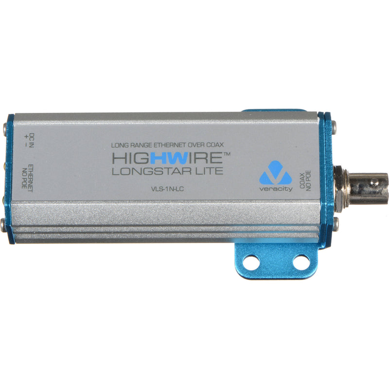 Veracity HIGHWIRE Longstar Lite Long Range Ethernet over Coax Adapter (Non-PoE)