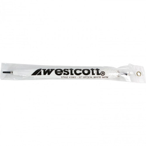 Westcott Umbrella - Optical White Satin - 32"