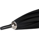 Westcott White Satin Umbrella with Removable Black Cover (45")