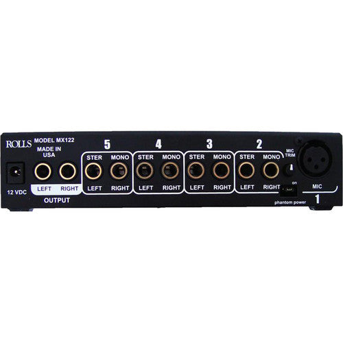 Rolls MX122 MiniMix Pro - Audio Mixer