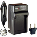 Power2000 Premium Tech Professional Travel Charger for Fuji NP-W126 Battery