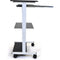 Luxor Three-Shelf Adjustable Stand-Up Workstation