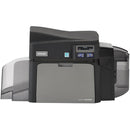 Fargo DTC4250e Single-Sided ID Card Printer with Same-Side Input/Output Card Hopper, Ethernet, Internal Print Server, & USB