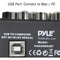 Pyle Pro Bluetooth-Enabled 3-Channel DJ Mixer / Audio Interface