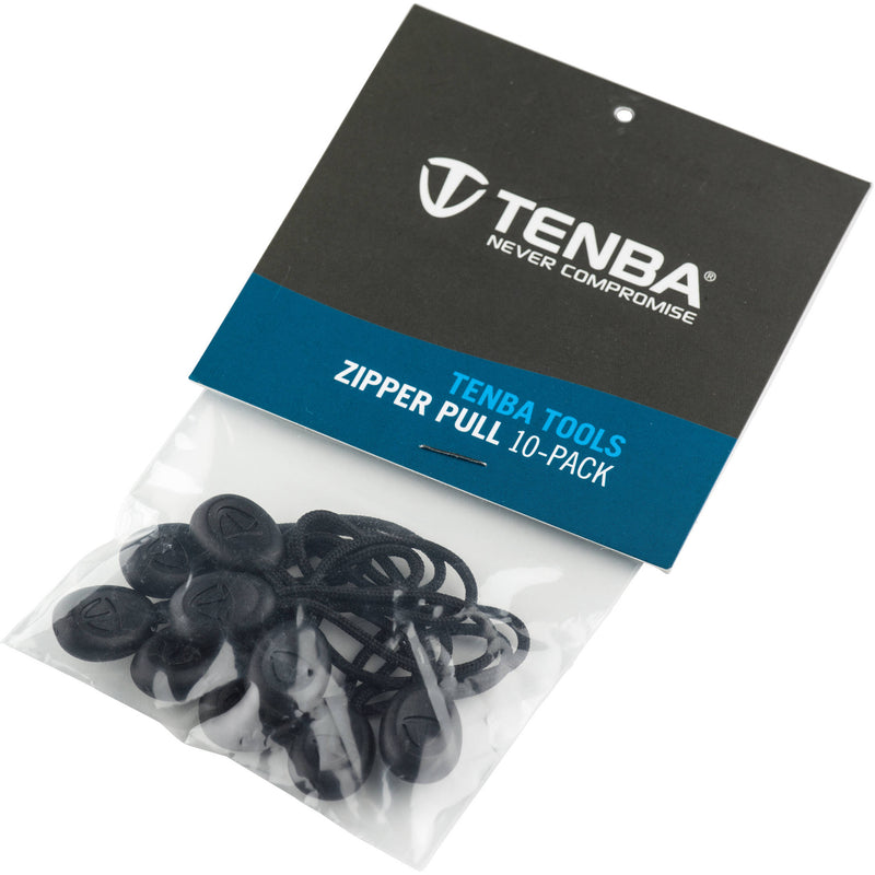 Tenba Tools Zipper Pulls (Black, Pack of 10)