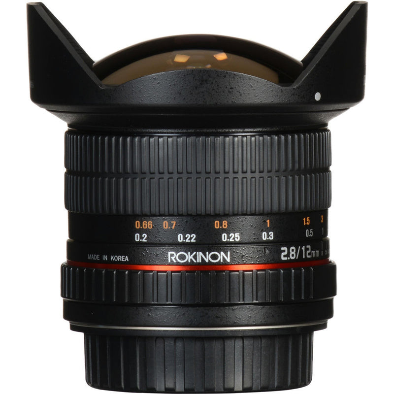 Rokinon 12mm f/2.8 ED AS IF NCS UMC Fisheye Lens for Nikon F Mount with AE Chip