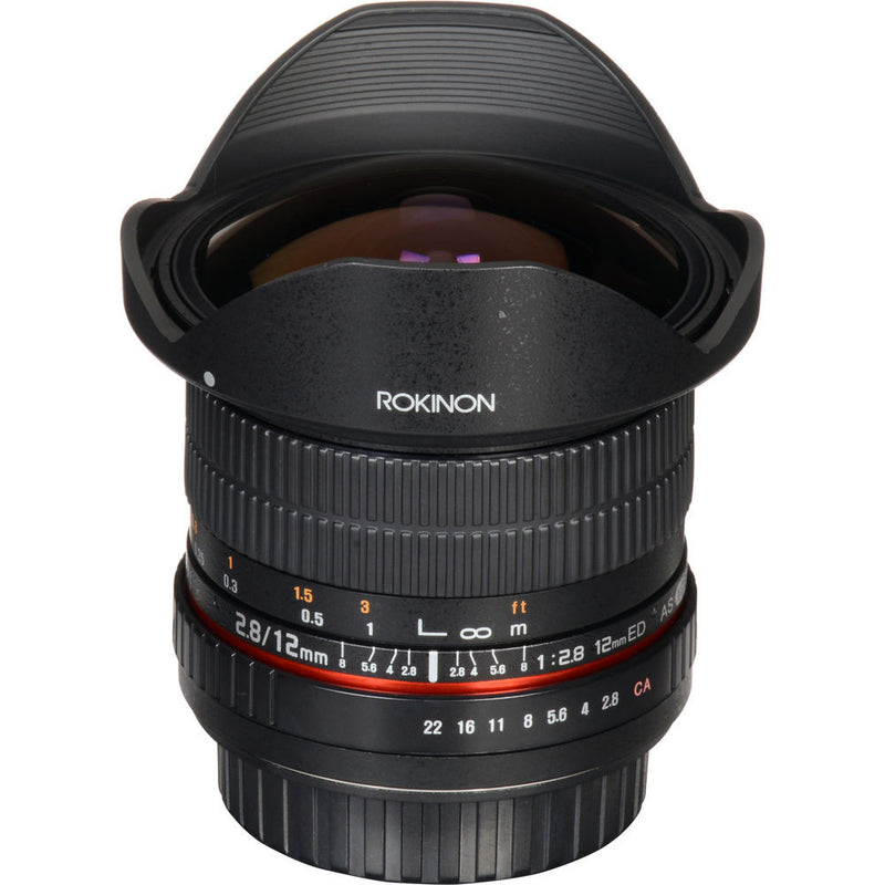 Rokinon 12mm f/2.8 ED AS IF NCS UMC Fisheye Lens for Canon EF Mount