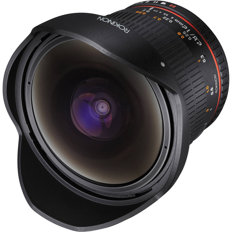 Rokinon 12mm f/2.8 ED AS IF NCS UMC Fisheye Lens for Nikon F Mount with AE Chip