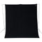 Westcott 9 x 10' Wrinkle-Resistant Polyester Backdrop (Rich Black)
