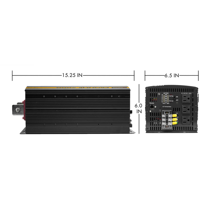 WAGAN 5,000W ProLine Power Inverter with Remote (24V)