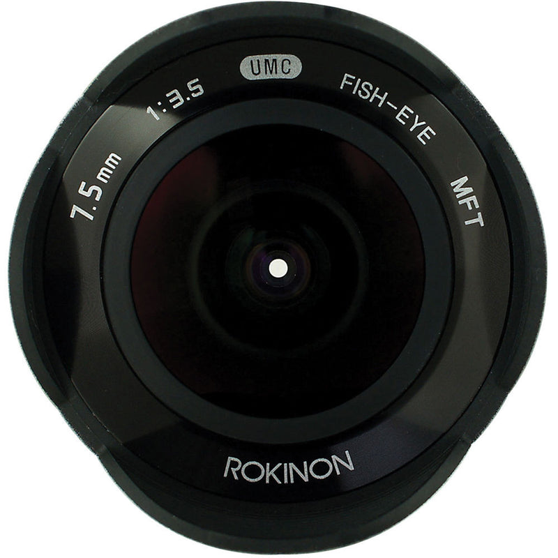 Rokinon Ultra Wide-Angle Fisheye Lens for Micro 4/3 (Black)