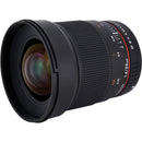 Rokinon 24mm f/1.4 ED AS UMC Wide-Angle Lens for Nikon