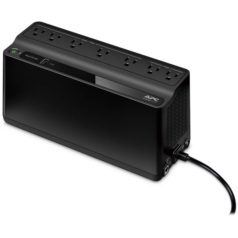 APC BE600M1 Back-UPS 600VA UPS with Battery Backup