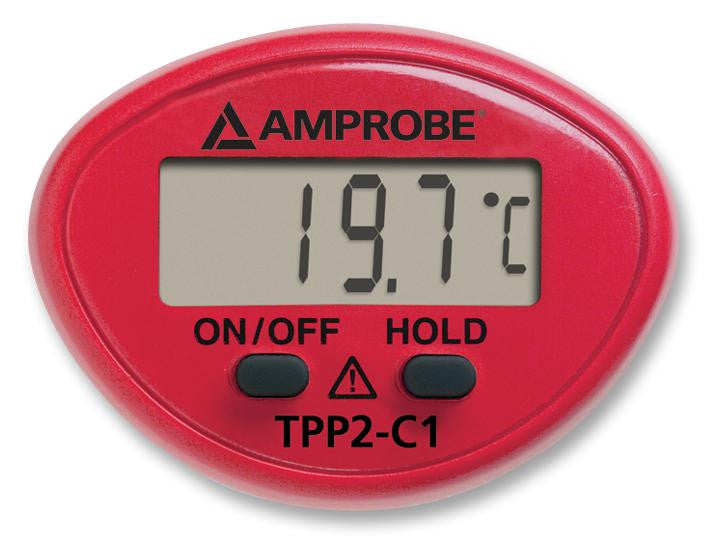 BEHA-AMPROBE TPP2-C1 Small and Portable Flat Surface Thermometer Probe with Data Hold Function