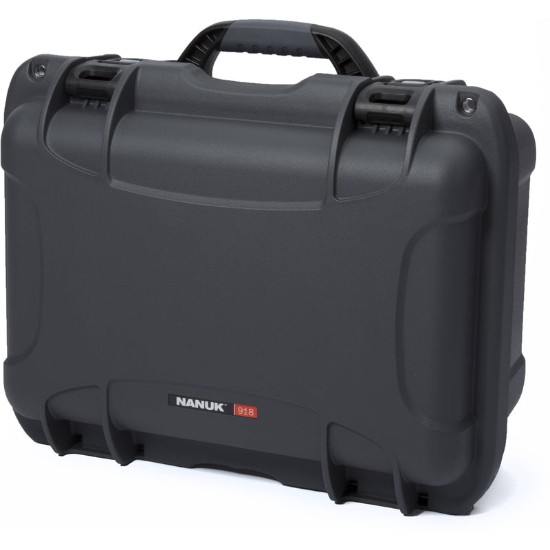 Nanuk 918 Case with Padded Dividers (Graphite)