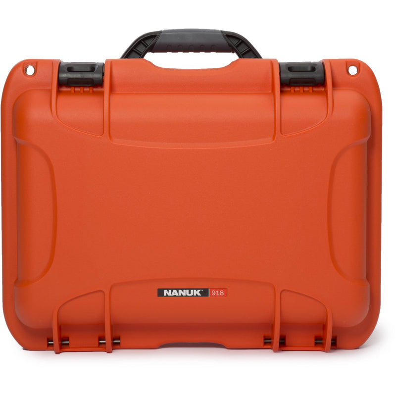 Nanuk 918 Case with Cubed Foam Insert (Orange)