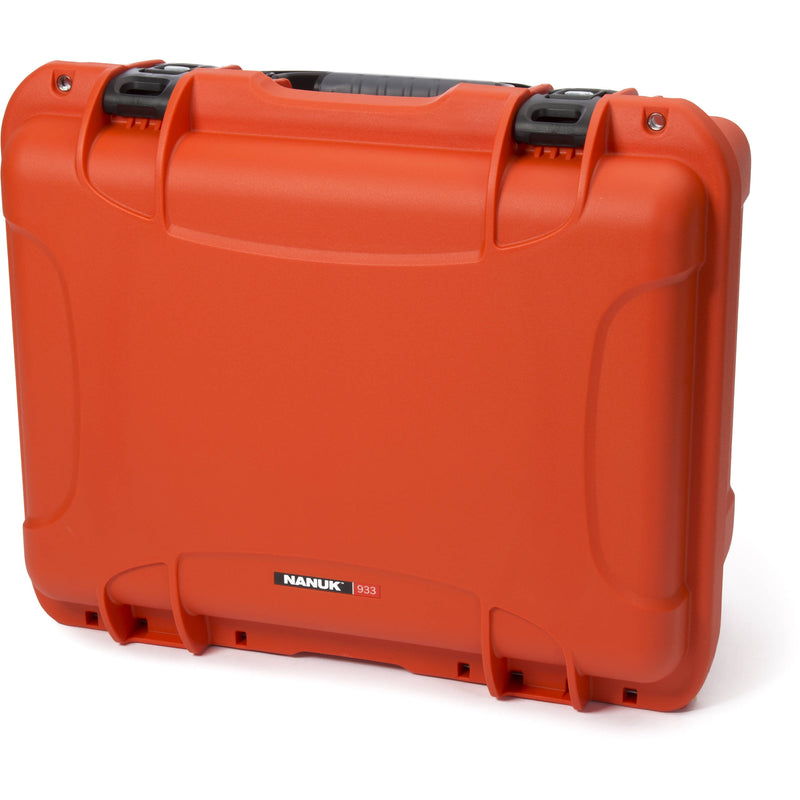 Nanuk 933 Protective Equipment Case with Cubed Foam (Orange)