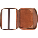TaboLap Workstation Laptop Case for up to 13" Device (Suede Leather, Saddle Brown)