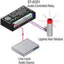 RDL ST-ACR1 - Line-Level Audio Controlled Relay (0.5 to 5 Second Delay)