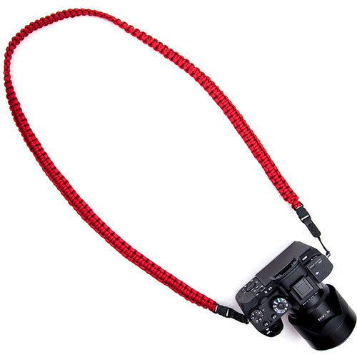 DSPTCH Braided Camera Strap (Red)