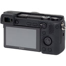 easyCover Silicone Protection Cover for Sony Alpha a6300 (Black)