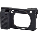 easyCover Silicone Protection Cover for Sony Alpha a6300 (Black)