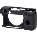 easyCover Silicone Protection Cover for Sony Alpha a6300 (Black)