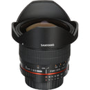 Samyang 8mm f/3.5 HD Fisheye Lens with AE Chip and Removable Hood for Nikon