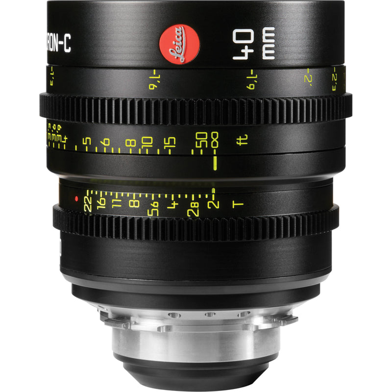 Leitz Cine 40mm T2.0 Summicron-C Lens (PL Mount, Marked in Feet)