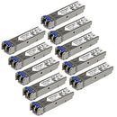 StarTech Gigabit Fiber SFP Transceiver Module - HP J4858C Compatible (Up to 6.2 mi, 10-Pack)