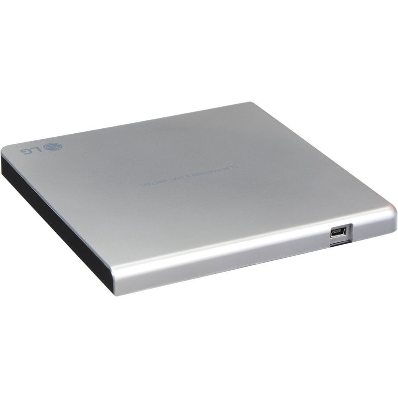 LG GP65NS60 Portable USB External DVD Burner and Drive (Silver)