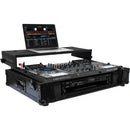 Odyssey Innovative Designs Denon MCX8000 DJ Controller Black Label Glide Style Case with Lower 19" 2U Rack Space (Black)