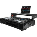 Odyssey Innovative Designs Denon MCX8000 DJ Controller Black Label Glide Style Case with Lower 19" 2U Rack Space (Black)