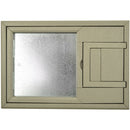 FSR FL-200 U-Access Cover with Lift-Off Door (1/4" Clay Beveled Flange)