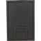 FSR FL-200 U-Access 1/4" Solid Cover with Cable Exit (Black)
