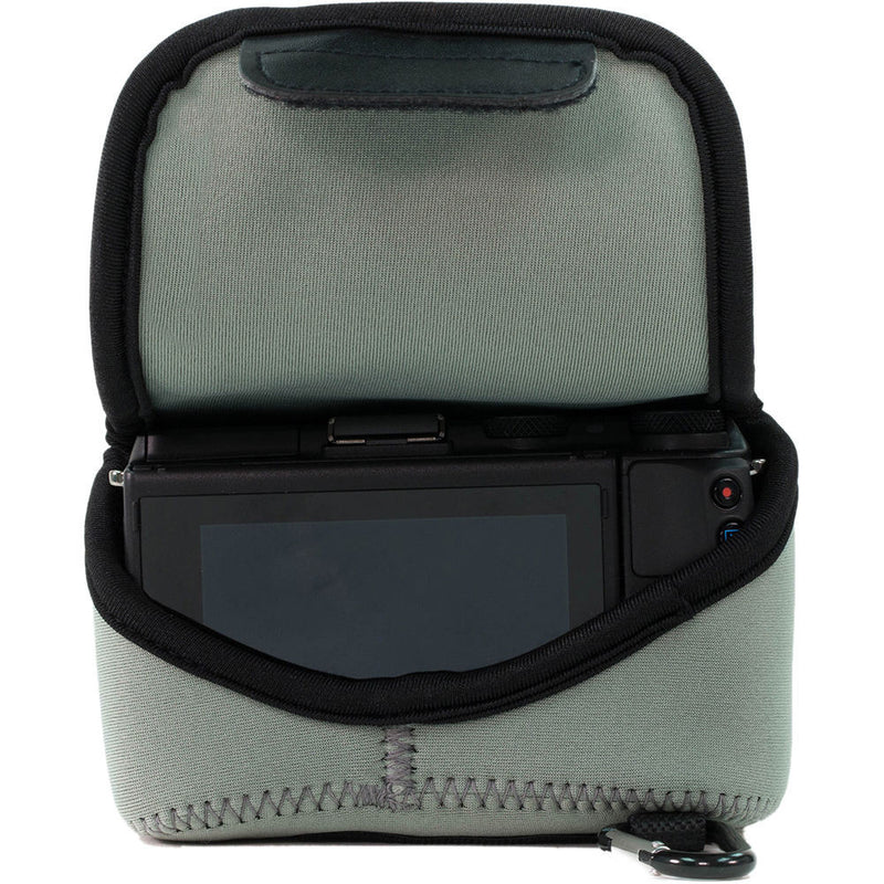 MegaGear Ultra-Light Neoprene Camera Case for Lumix DMC-GX85K with 14-140mm (Gray)
