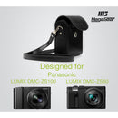 MegaGear Ever-Ready Protective Leather Camera Case for Panasonic Lumix DMC-ZS100 and DMC-ZS60 Digital Camera (Black)