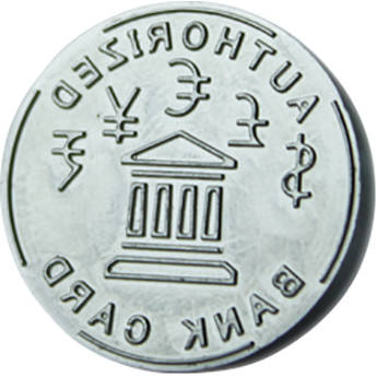 Entrust 0.9" Replacement Tactile Impression Die (Bank Design)