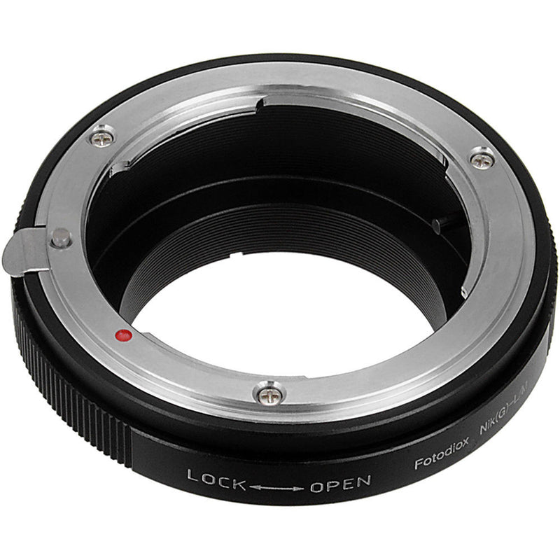 FotodioX Lens Mount Adapter for Nikon G-Type F-Mount Lens to Leica M Camera Body