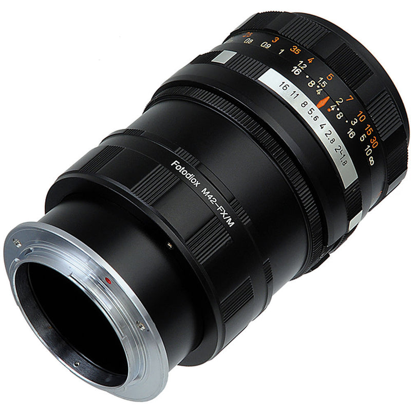 FotodioX Pro M42 Screw Mount to Fujifilm X-Mount Lens Mount Adapter
