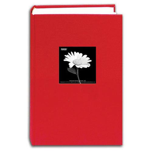 Pioneer Photo Albums DA-300CBF Fabric Frame Bi-Directional Memo Album (Apple Red)