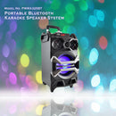 Pyle Pro Portable Bluetooth Karaoke Speaker System (8.0")