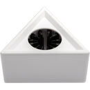 Auray PMF-TW Premium Mic Flag (Triangle, White)