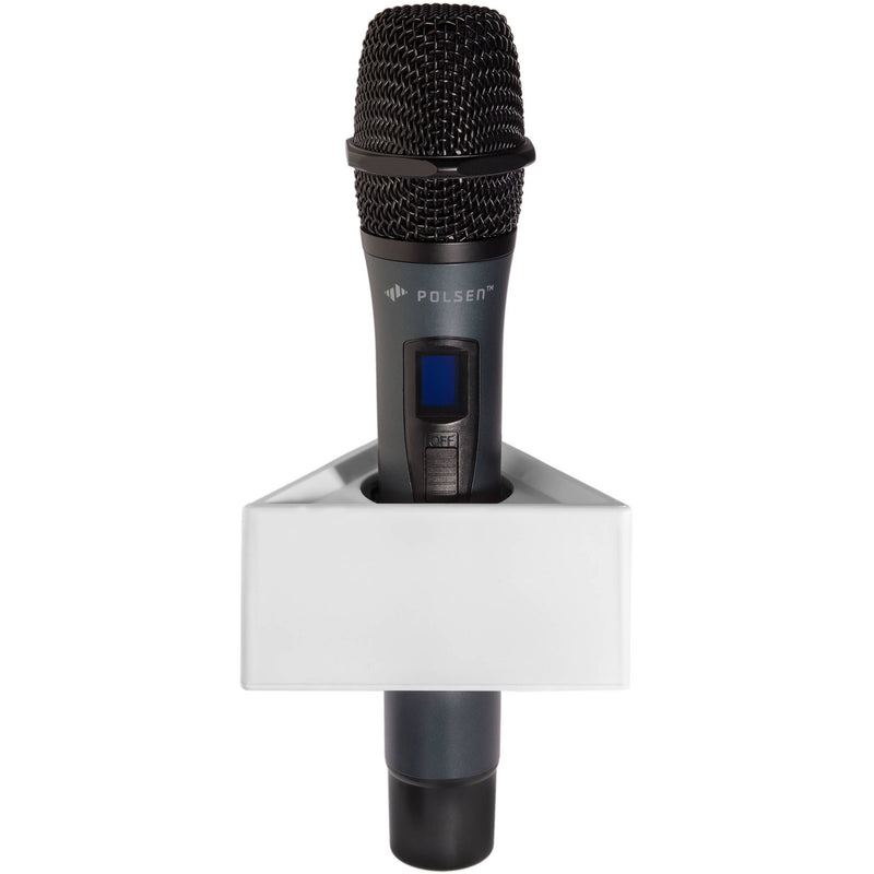 Auray PMF-TW Premium Mic Flag (Triangle, White)