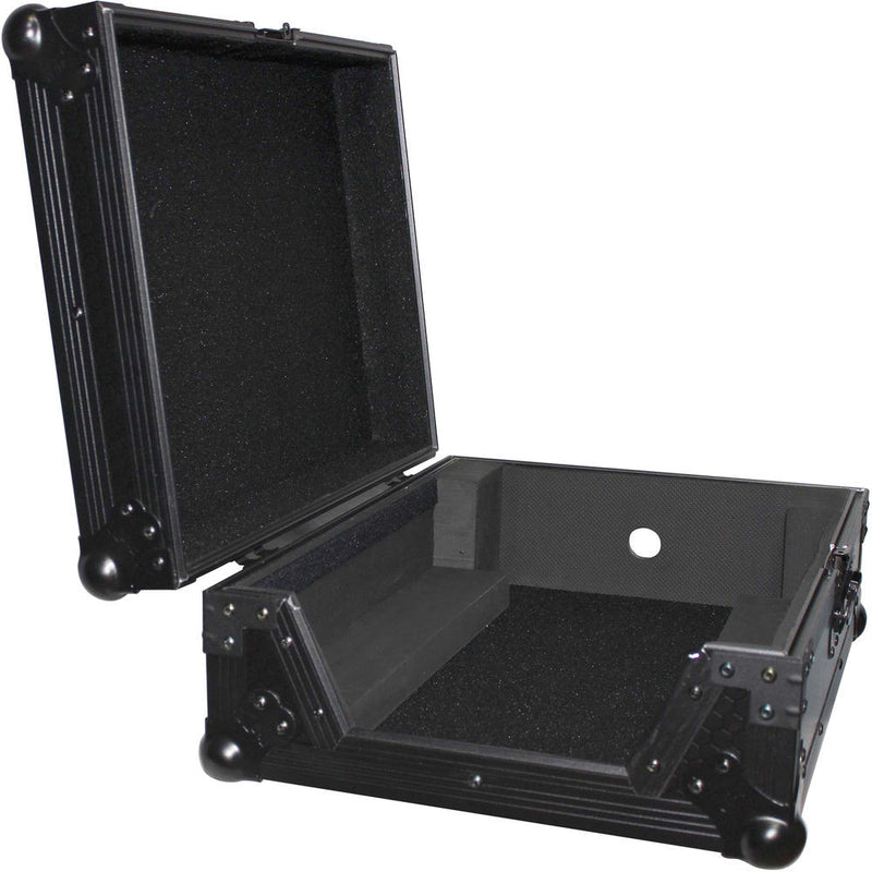 ProX Mixer Case for Large Format 12" DJ Mixers (Black on Black)