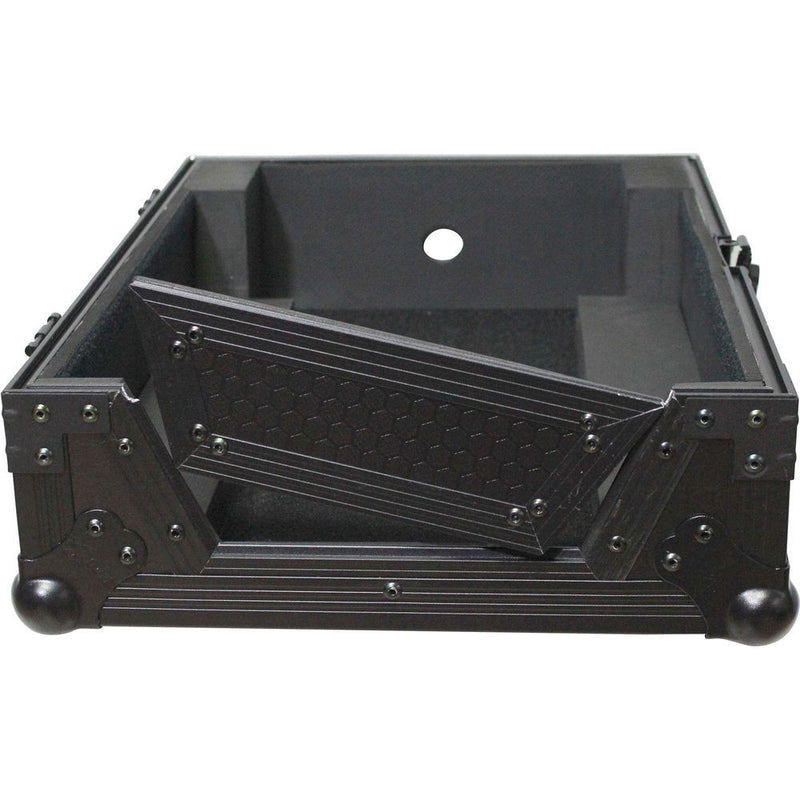 ProX Mixer Case for Large Format 12" DJ Mixers (Black on Black)