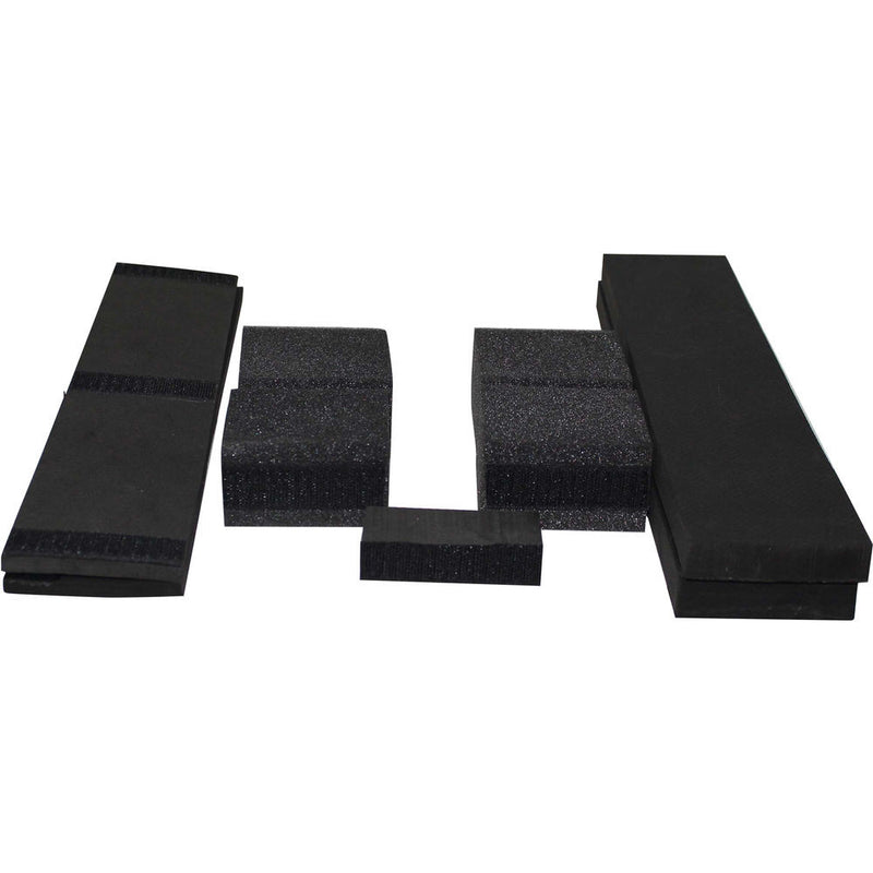 ProX Mixer Case for Large Format 12" DJ Mixers (Black on Black)