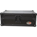 ProX Mixer Case for Large Format 12" DJ Mixers (Black on Black)
