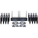 VocoPro Hybrid-Acapella-16 Sixteen-Channel Hybrid Wireless System with Handheld Microphones